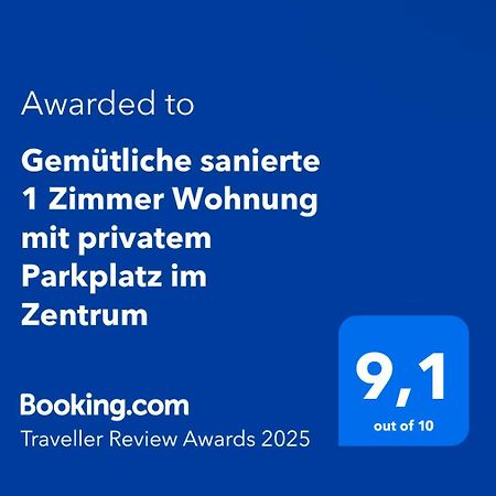 Gemuetliche Sanierte 1 Zimmer Wohnung Mit Privatem Parkplatz Im Zentrum Кил Екстериор снимка